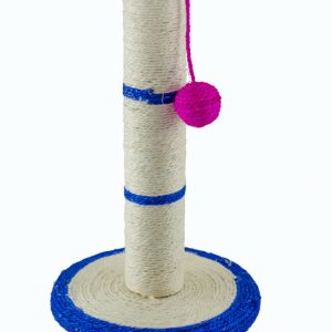 Rascador Tubo Franja Azul