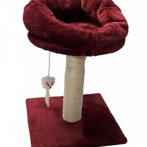 Torre Entretenimiento Con Rascador Para Gatos 30X30X40