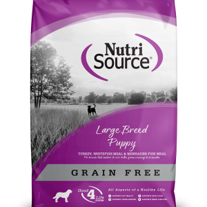 NUTRISOURCE LARGE BREED PUPPY GRAIN FREE- Perro