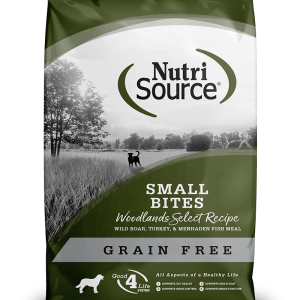 NUTRISOURCE WOODLANDS SELECT RECIPE GRAIN FREE Small Bite -Perro