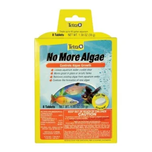 No More Algae Tetra 8 Tabs Control Algas Efectivo Acuario