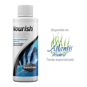 Seachem Nourish 100ml Vitaminas Y Aminoácidos Para Tus Peces