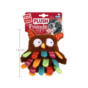 Juguete Gigwi Búho Con Sonido Para Perros Y Cachorros