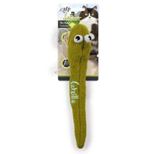 Catzilla – Serpiente Con Raton C/ Cascabel Y Catnip Negro