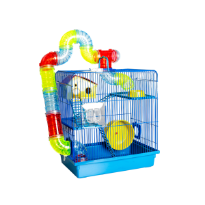 JAULA 3 PISOS TUBO SUPER LUJO