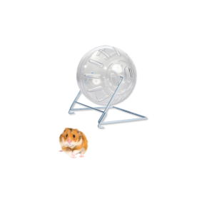 ESFERA 12CM CON SOPORTE PLASTICO- jel plastic