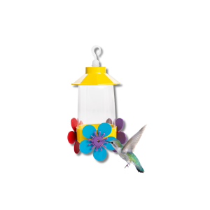 BEBEDERO DE PICAFLOR ANTI-HORMIGA CON TECHO-jel plast