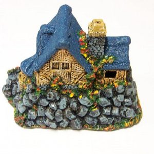 Adorno Casa Techo Azul