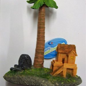 Adorno Arbol C/Cocos Y Casa