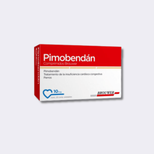 PIMOBENDAN 2.5, 5, 10 MG CAJA 20 COMPRIMIDOS (BROUWER)