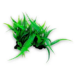 Adorno Planta Artificial Elecho en Roca 16 cm