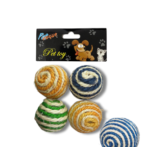 PACK X 4 PELOTAS SISAL