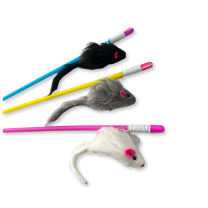 VARA CON RATON PELUDO