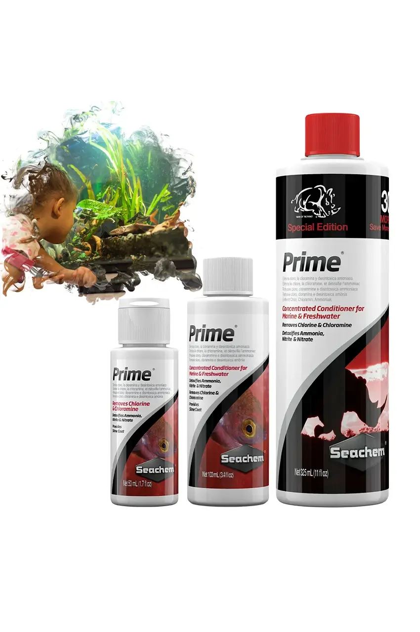 Prime®: El Acondicionador Más Completo para Acuarios