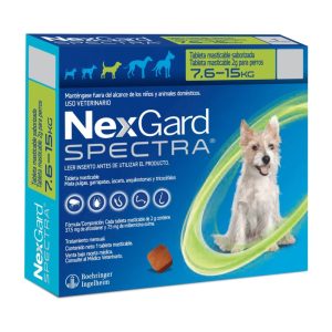 NexGard Spectra M 7 A 15 KG (Caja 3 Unidades)