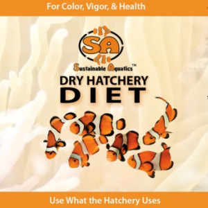 Dry Hatchery Diet 8 oz, 0.8 mm