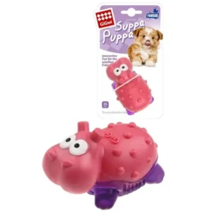 Juguete Gigwi Hipopótamo Suppa Puppa Para Cachorros