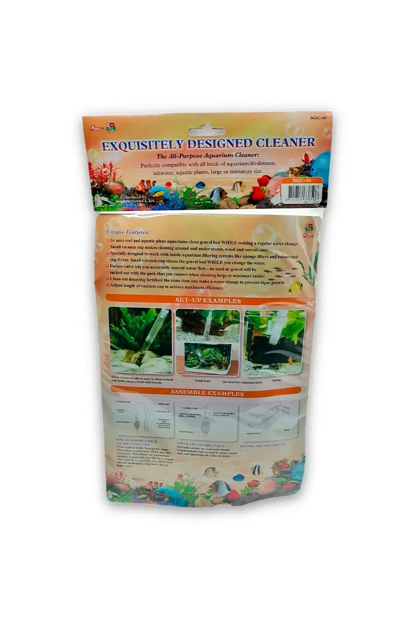 Sifón Limpieza Acuario 5-15 Galones SGC-05 - Imagen 3