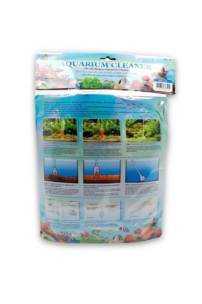 Sifón Limpieza Acuario 20-30 Galones SGC-06 - Imagen 3