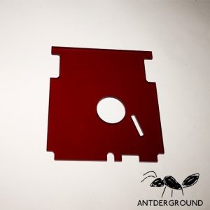 Tapa roja 10 x 20 seta + esponja caja de forrajeo