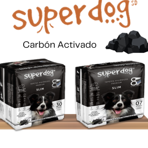 TAPETES HIGENICOS SUPERDOG CARBON ACTIVADO