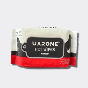 UARONE PET WIPES CARE, 20 UNIDADES, TOALLITAS HÚMEDAS PARA PERROS Y GATOS