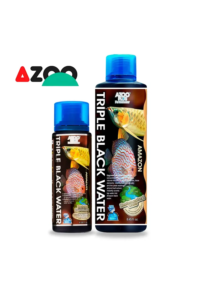 Triple Black Water™: ¡Recrea el Entorno Perfecto para tus Peces Amazónicos!