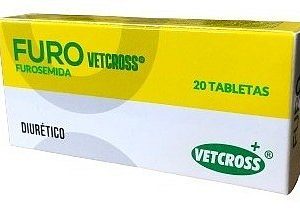 Furo 50 Mg Vetcross 20 Comprimidos