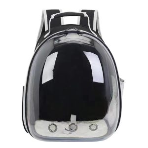 MOCHILA TRANSPORTADORA FRENTE TRANSPARENTE  S