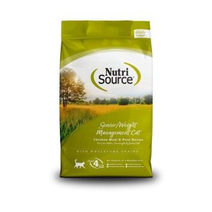 NUTRISOURCE SENIOR WEIGHT MANAGEMENT POLLO Y GUISANTES Gato