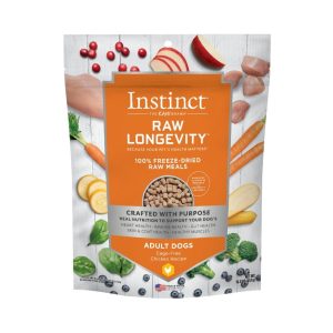 INSTINCT RAW LONGEVITY – ADULT DOGS – CHICKEN 9.5 Oz