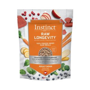 INSTINCT RAW LONGEVITY – ADULT DOGS – BEEF