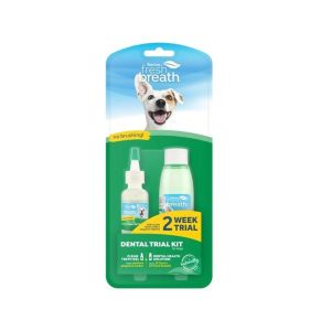 FRESH BREATH DENTAL KIT-Kit de prueba dental para perro