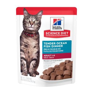 HILLS TENDER OCEAN ADULT CAT POUCH -2.8oz