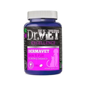 DR.VET DERMAVET Suplemento para piel y pelo para perros y gatos