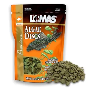Lomas Algae Discs: ¡Nutrición Premium para Peces de Fondo!