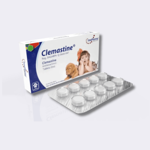 CLEMASTINE CAJA CON 20 TABLETAS (Antihistamínico)