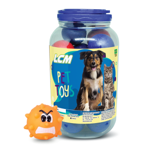 POTE CON 6 PELOTAS ENOJADAS