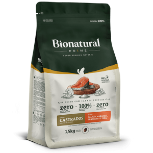 Bionatural Prime Gato Cast. Salmon, Maracuya, Arandano y Chia 7.5kg