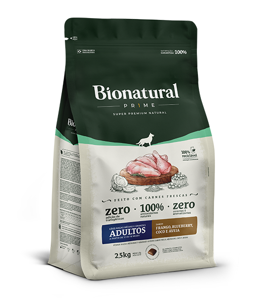 Bionatural Prime Perros Ad. Razas Medianas y Grandes 2.5 KG