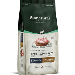 Bionatural Prime Perros Senior +7 Razas Medianas y Grandes 15 KG