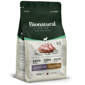 Bionatural Prime Light/Cast Razas Pequeñas 2.5kg