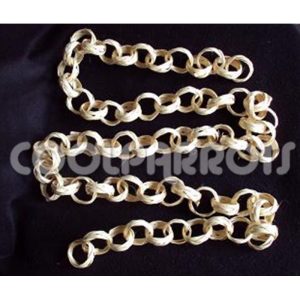 Cadena de bambú de 50 cm