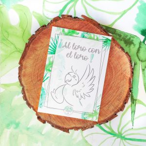 Cartel al loro con el loro