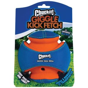 CHUCKIT GIGGLE KICK FETCH-Pelota con sonido para perro