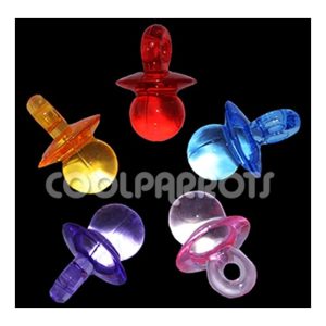 Chupete acrílico mediano