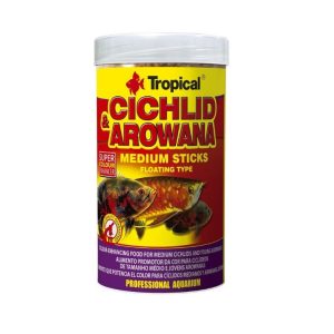 Cichlid & Arowana Sticks Medium 90grs Tropical