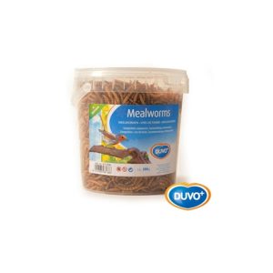 Cubo de 200 grs de gusanos deshidratados