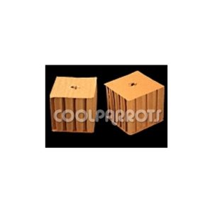 Cubo de cartón de forrajeo 8 cm