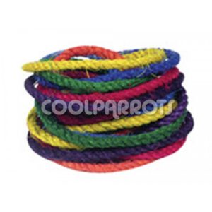 Cuerda de sisal coloreada 1 metro